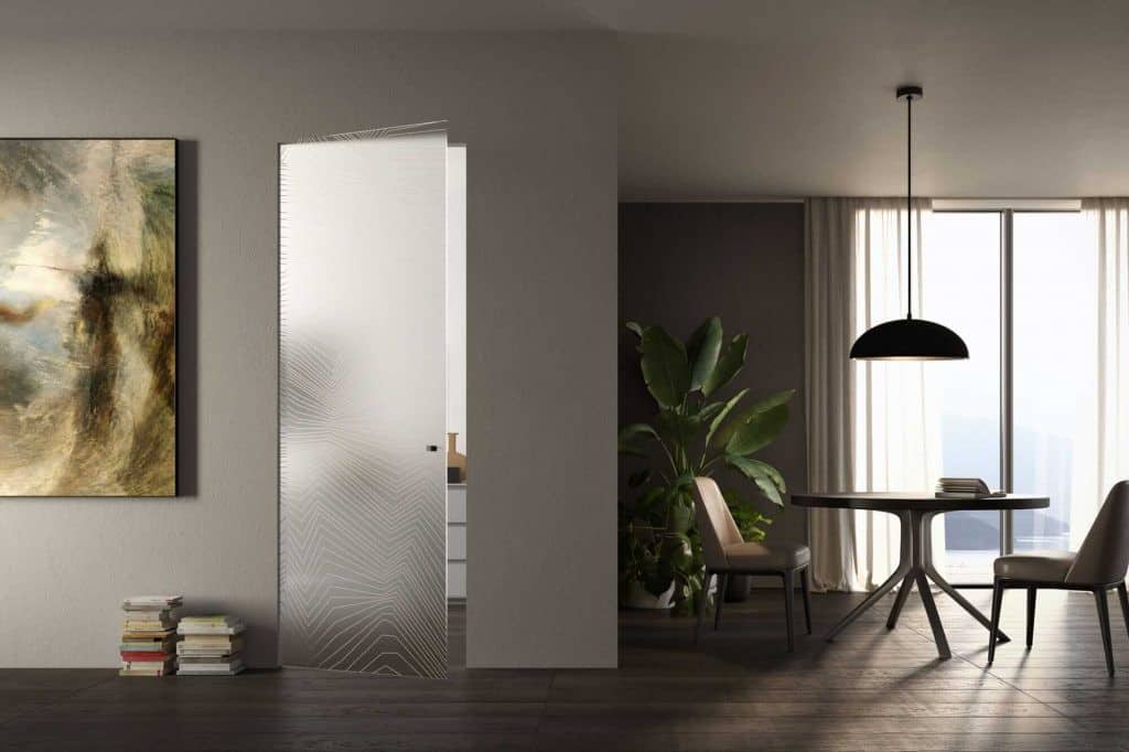 Mẫu cửa kính cường lực 1 cánh đẹp dành cho văn phòng 14 cua-kinh-cuong-luc-hoa-van