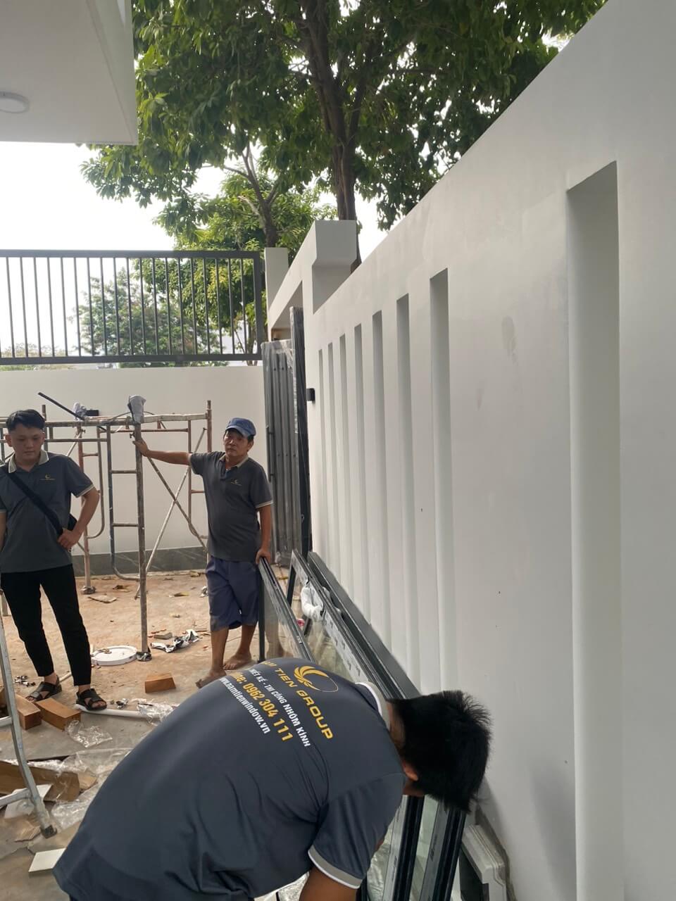 Dự Án Thi Công Cửa Nhôm Xingfa Cho Biệt Thự Phú Giáo, Bình Dương 6 cua nhom xingfa cho biet thu phu giao binh duong 1