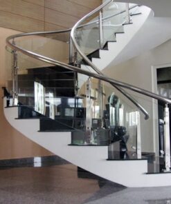 Lắp Đặt Cầu Thang Kính Cường Lực Giá Tốt