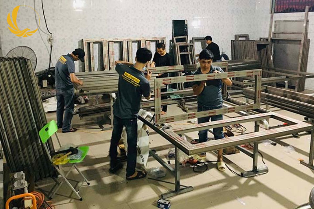Đơn vị thi công cửa nhôm xingfa tại nam tiến window