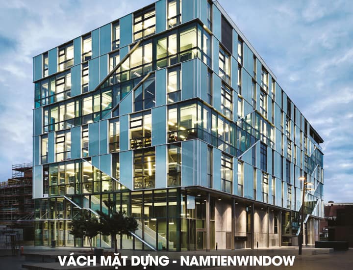 vách mặt dựng nhôm xingfa hệ 65 Vách mặt dựng nhôm xingfa hệ 65