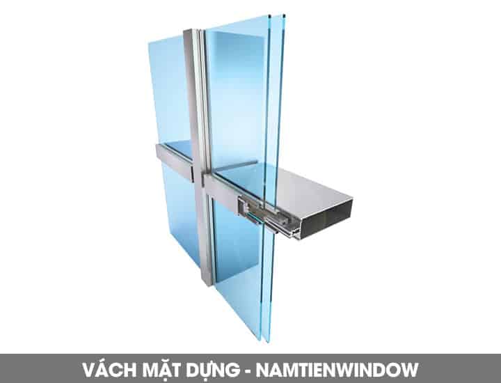 cấu tạo vách mặt dựng nhôm Xingfa hệ 65 Khung nhôm profile xingfa hệ 65