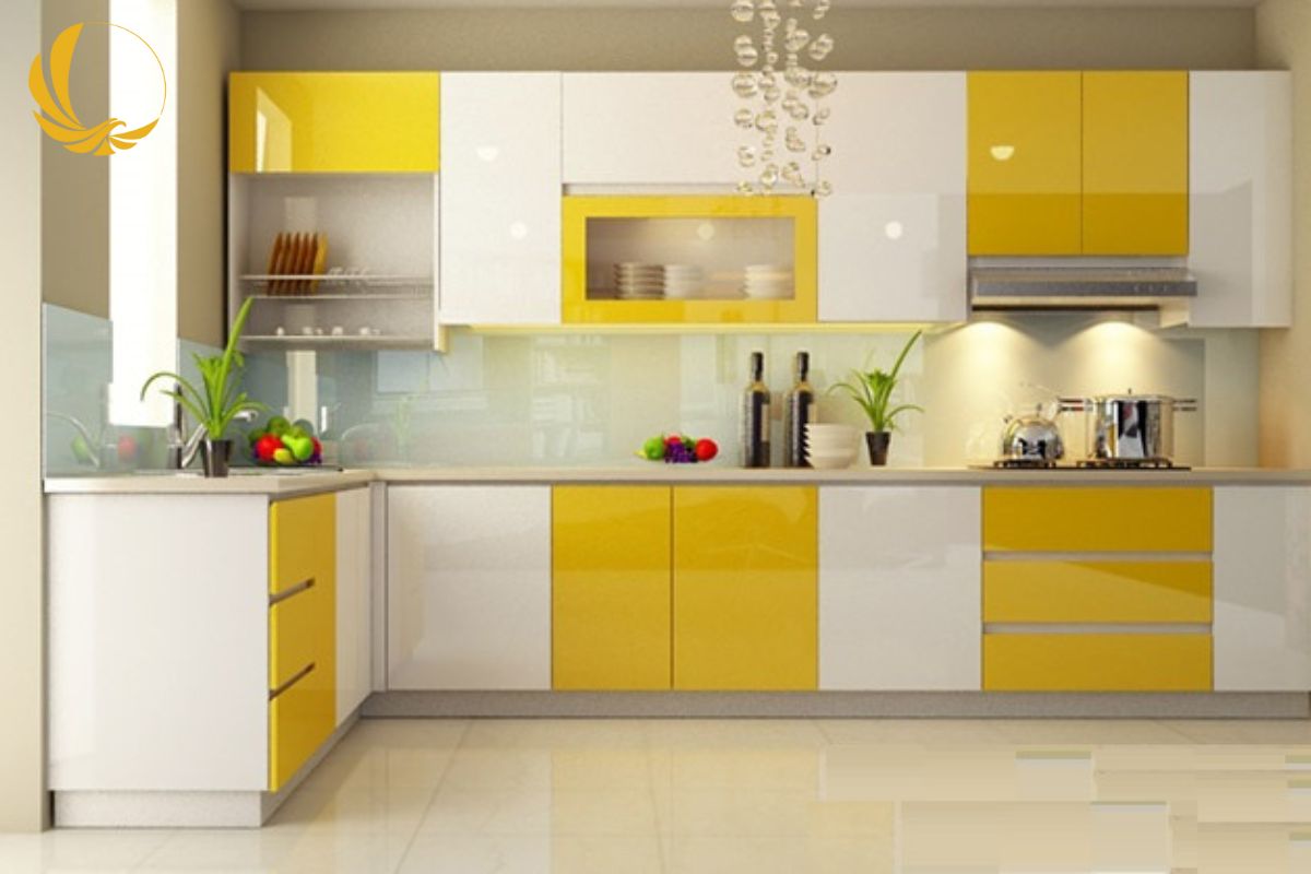 Xưởng sản xuất và lắp đặt tủ bếp cánh kính uy tín Nam Tiến Window