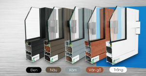 màu nhôm xingfa nhập khẩu