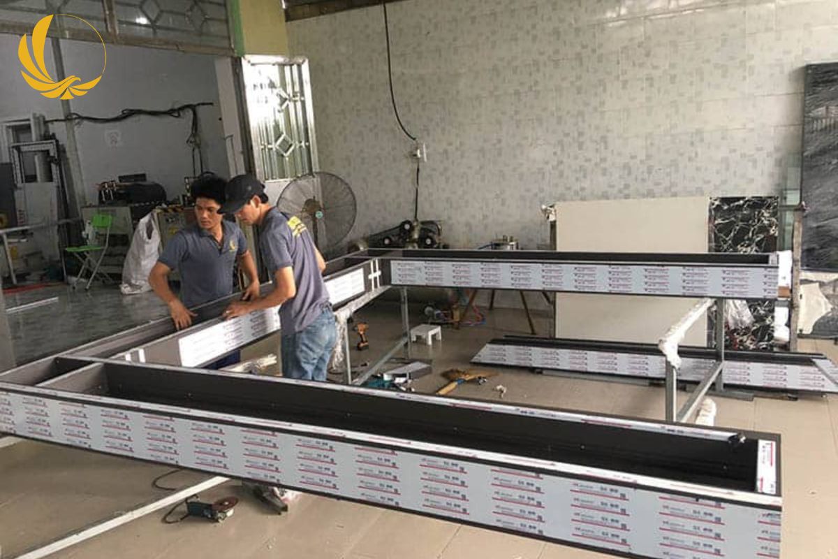 Quy trình thi công cửa nhôm xingfa việt nam nam tiến window