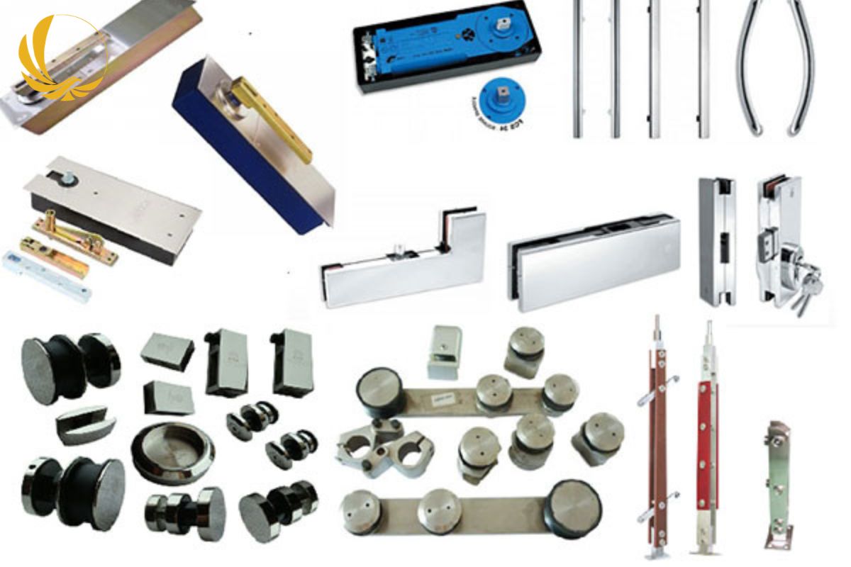 Cửa Nhôm Xingfa 4 Cánh Mở Quay 5 Vật tư đi kèm