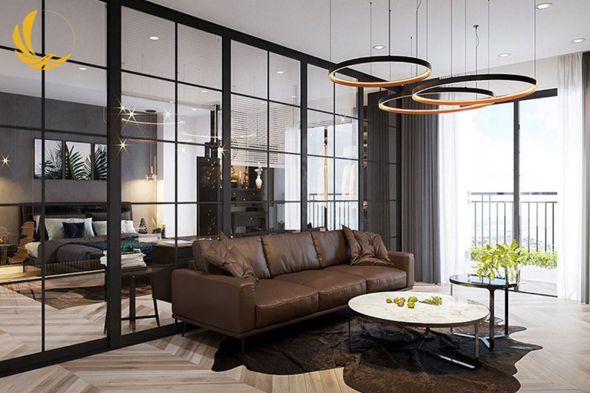 Đơn vị thi công vách kính ngăn phòng ngủ uy tín giá tận xưởng