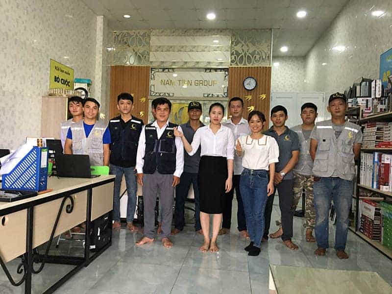 Vách nhôm kính Chơn Thành