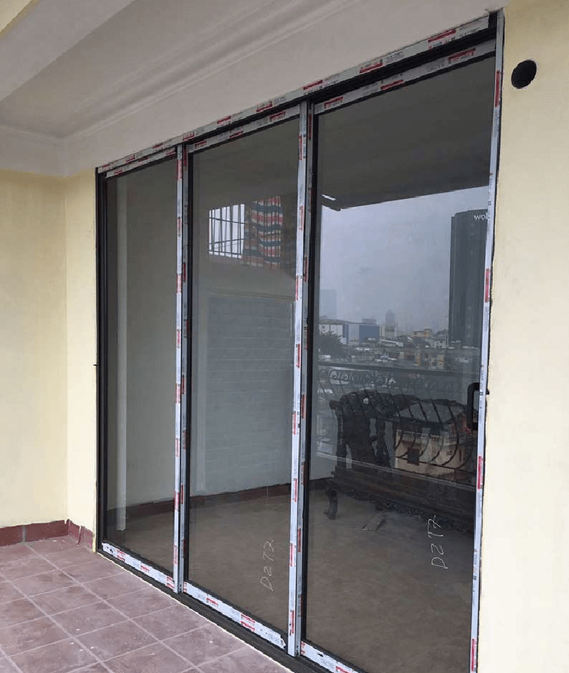 Cửa Đi Lùa Nhôm Xingfa 1 cửa đi lùa nhôm Xingfa