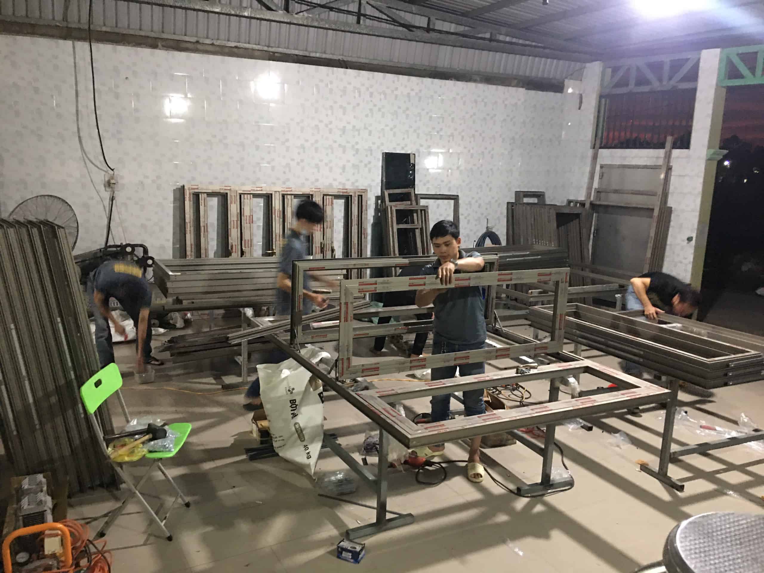 Nhà xưởng Nam Tiến Window tại Đồng Xoài 3