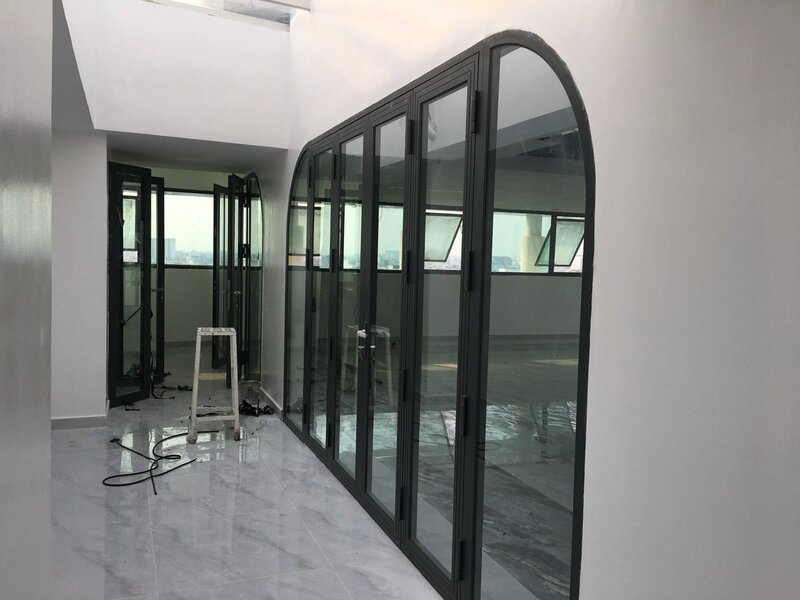 Cửa nhôm xingfa biệt thự quận 9 6