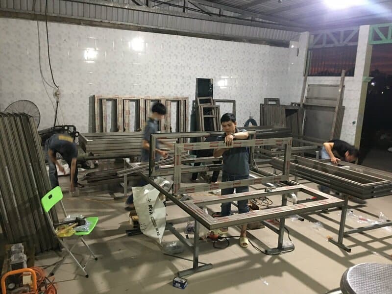 Cửa Nhôm Xingfa Uốn Vòm Cao Cấp 11 Nhà xưởng cửa nhôm xingfa uống òm Nam Tiến 4