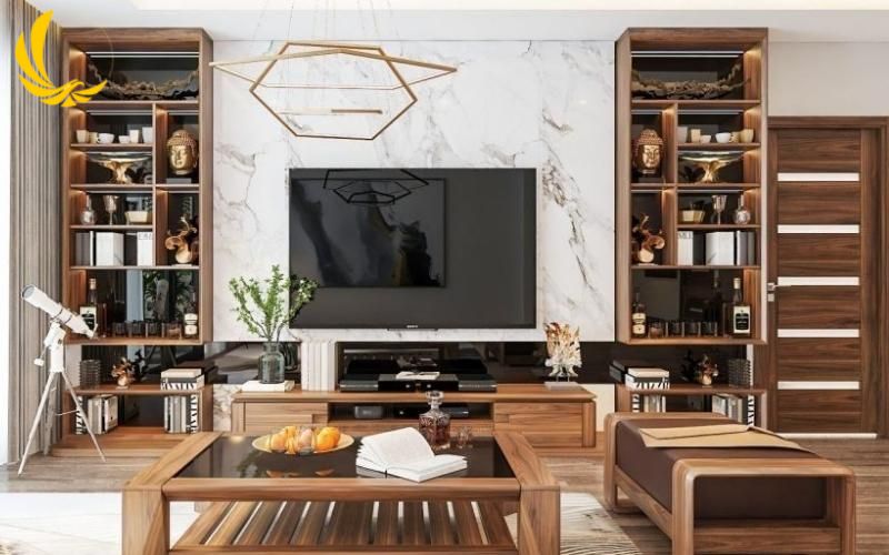 Cách trưng bày cánh kính tủ rượu