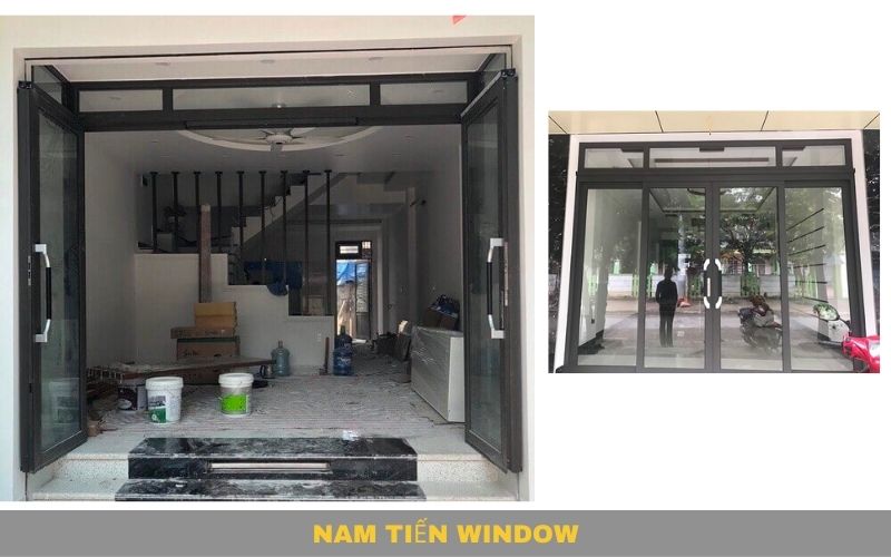Cửa Nhôm Xingfa Xếp Trượt - Mọi Điều Bạn Cần Biết 13 Mẫu cửa xếp trượt quay