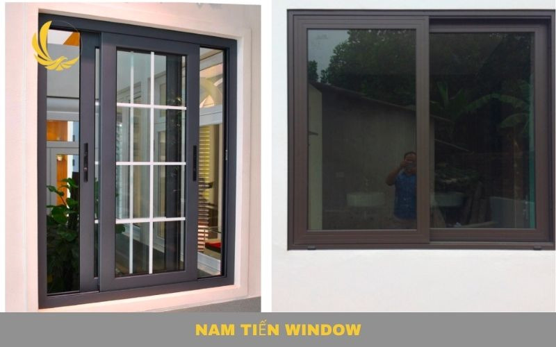 Mẫu cửa sổ lùa nhôm xingfa hệ 55 trượt