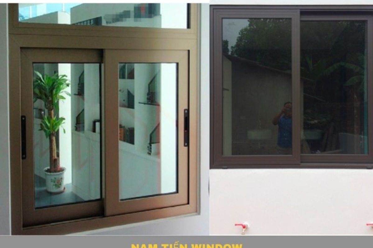 Cửa sổ lùa nhôm xingfa hệ 55 giúp tối ưu chi phí và tăng tính thẩm mỹ cho bối cảnh không gian