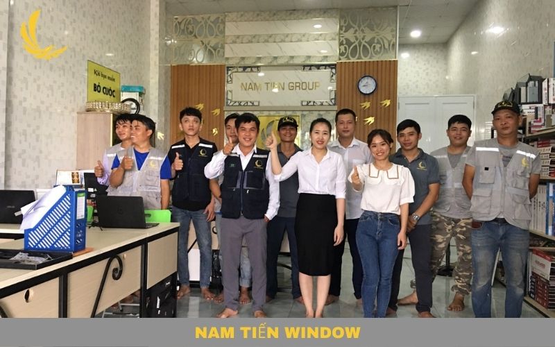 Cửa Sổ Mở Quay 2 Cánh Nhôm Xingfa 11 Nam Tiến chuyên thi công thiết kế cửa sổ mở quay 2 cánh
