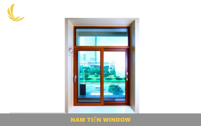 Cửa Sổ Mở Quay 2 Cánh Nhôm Xingfa 9 Chiêm ngưỡng mẫu cửa sổ mở quay 2 cánh giả vân gỗ cao cấp