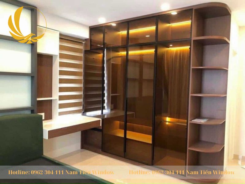2 Cánh kính tủ áo – Sản phẩm đẳng cấp châu âu tạo nên sự đẳng cấp của nội thất