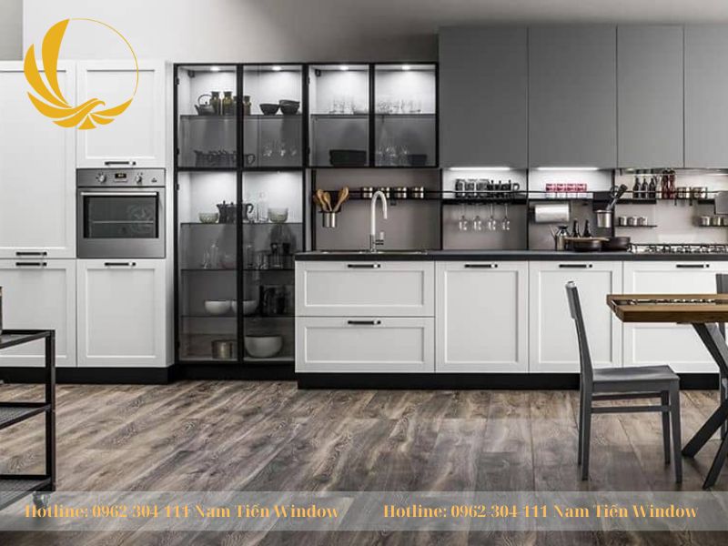 3 Cánh kính tủ được sử dụng phổ biến cho tủ áo, tủ bếp nội thất