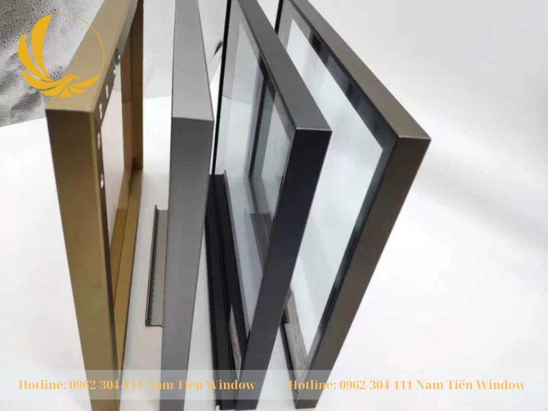 5 Khung nhôm định hình nhiều màu cao cấp và kính cường lực nhiều lựa chọn