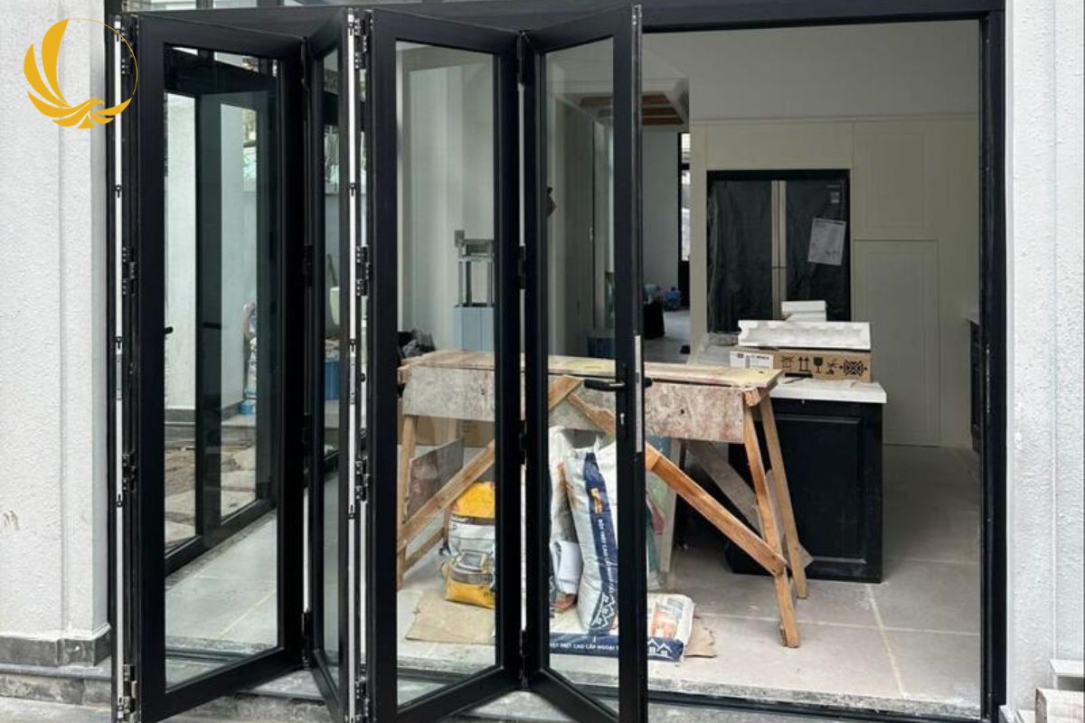 Cửa đi xếp trượt Xingfa Class A