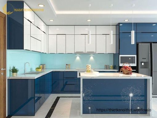 Tủ Bếp Hợp Kim Nhôm - Ảnh 2