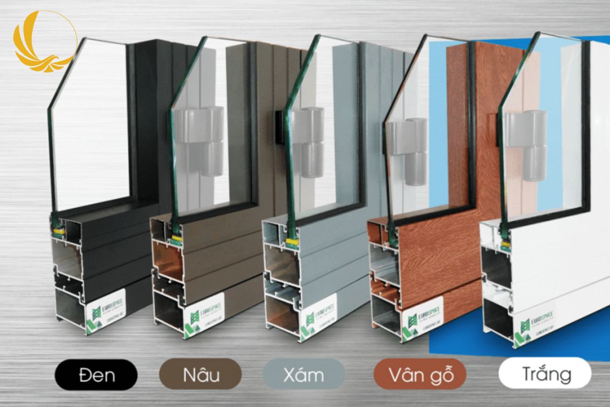 Bảng Màu Nhôm Xingfa Nhập Khẩu 1 Các màu cửa nhôm Xingfa hiện nay và ý nghĩa trong phong thủy