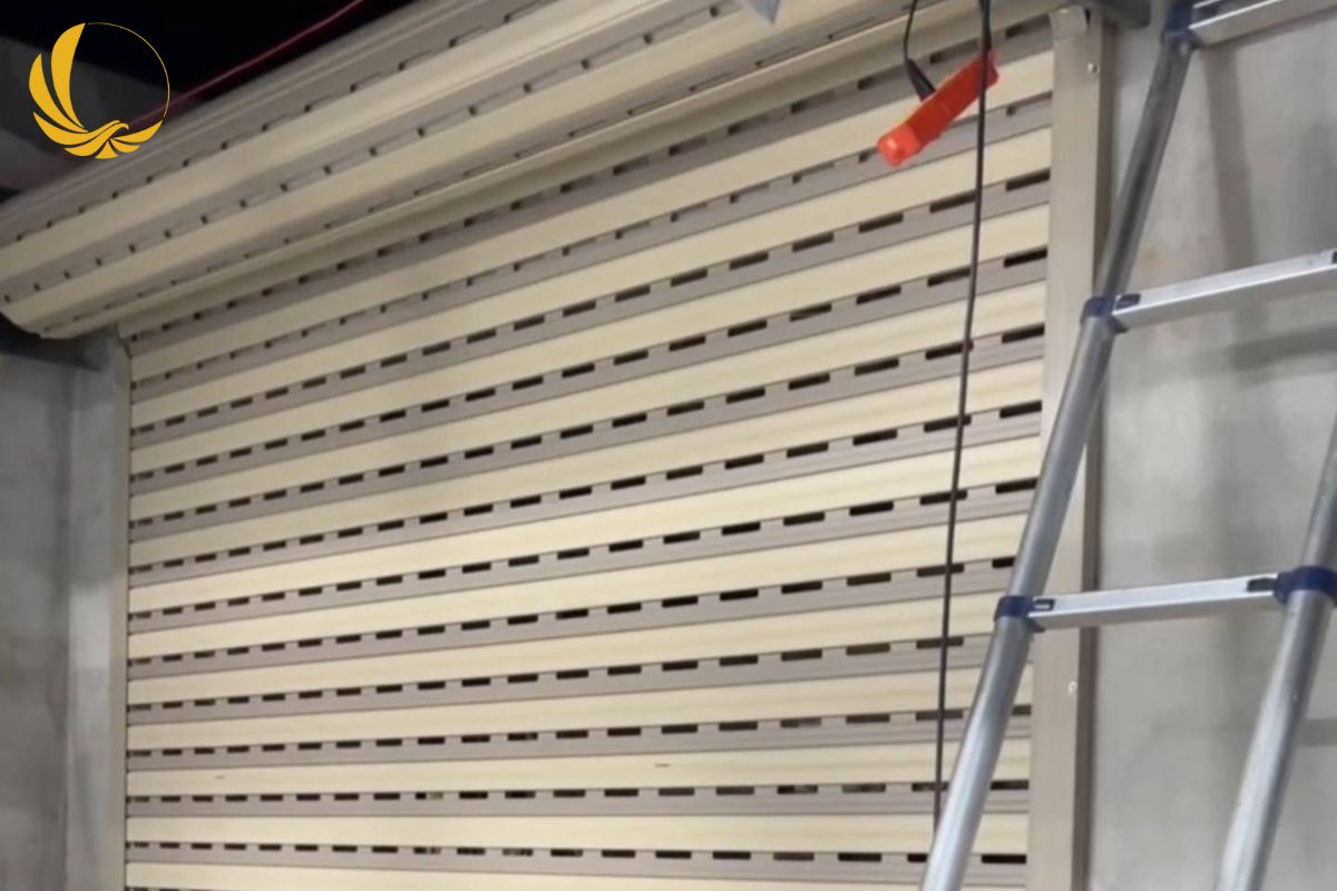 Cửa cuốn khe thoáng công nghệ Đức