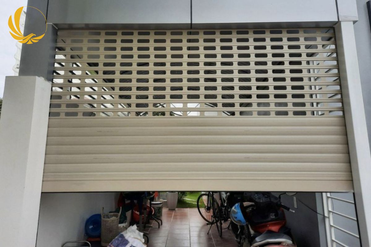 Cửa cuốn nan nhôm khe thoáng