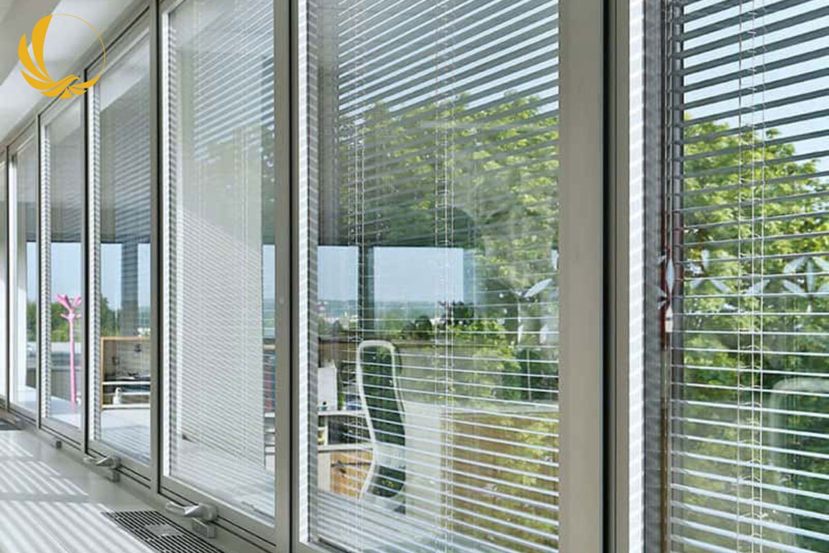 Đơn vị thi công trực tiếp cửa nhôm kính hộp có rèm uy tín miền Nam