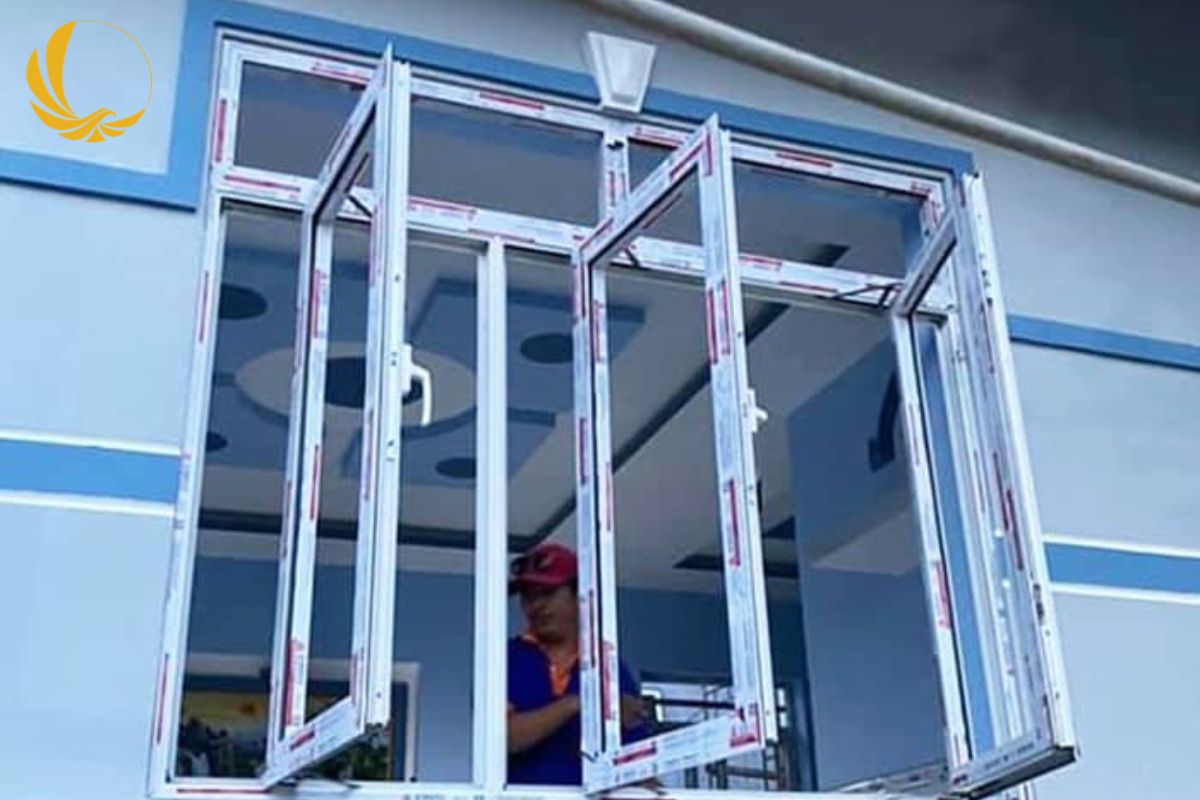 Mẫu cửa sổ nhôm xingfa 3 cánh