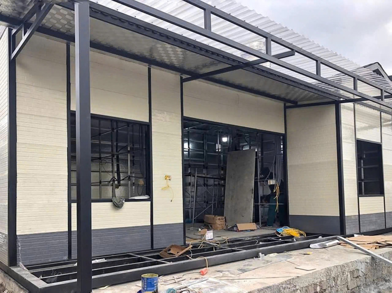 Chi phí nhân công thi công vách panel tường ít hơn nhiều so với xây tường gạch