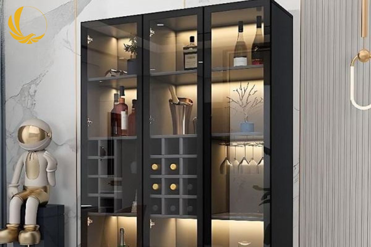 Tủ Rượu Cánh Kính 9 Đơn vị sản xuất và lắp đặt tủ rượu cánh kính uy tín Nam Tiến Window