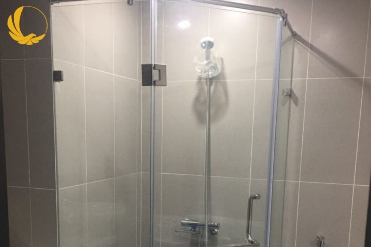 Dự án thiết kế thi công cửa kính góc 180 độ mang lại sự tiện lợi khi sử dụng