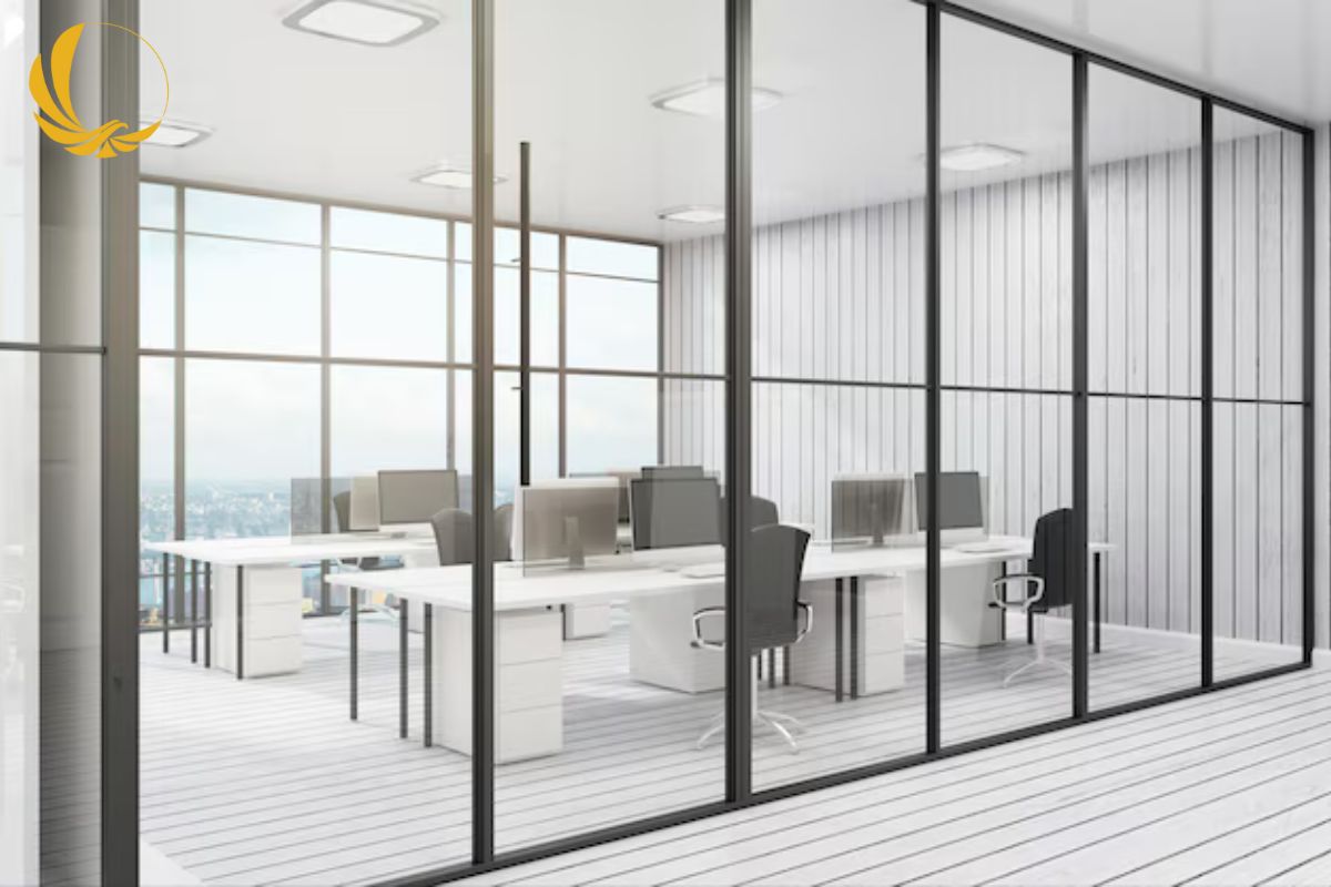 Thông số kỹ thuật vách ngăn văn phòng nhôm kính Nam Tiến