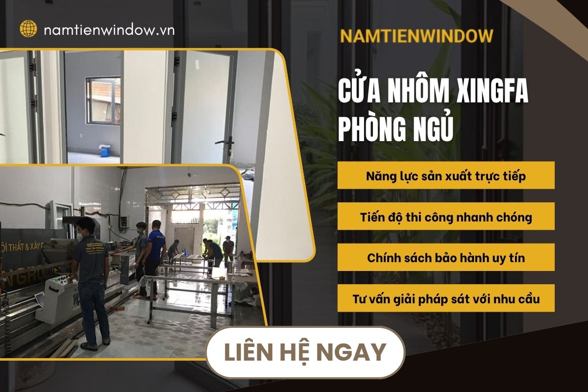 Nam Tiến Window cam kết chất lượng sản phẩm chính hãng, thi công tận tâm, chuyên nghiệp
