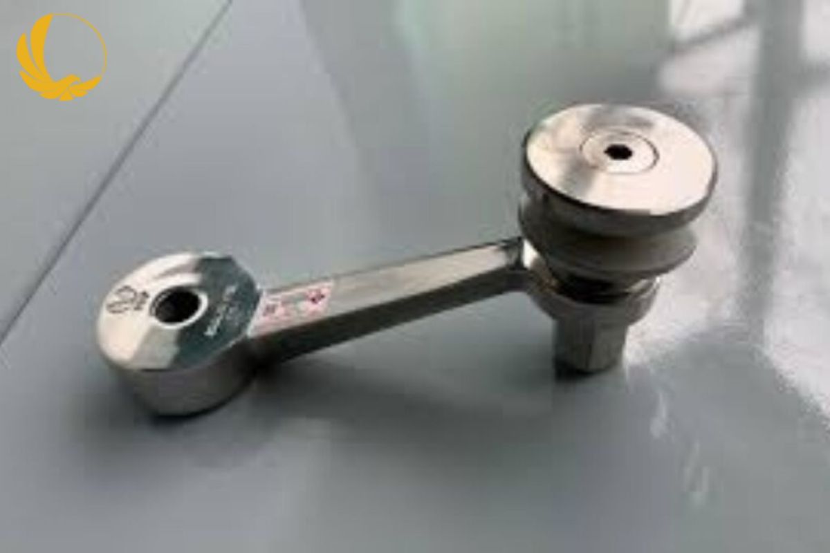 Phụ kiện chân nhện 1 chân cho vách kính spider tại các vị trí góc nhỏ