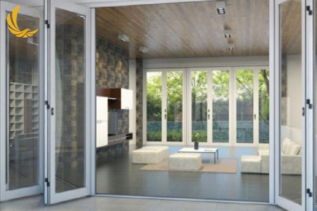 Giới thiệu cửa kính cường lực phòng khách hiện đại Nam Tiến