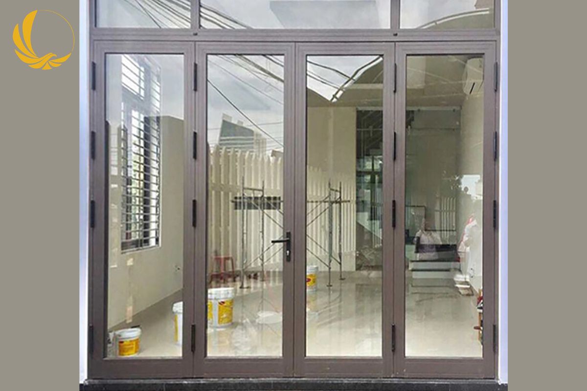 Dự án thi công cửa đi nhôm xingfa tại biệt thự Thuận An