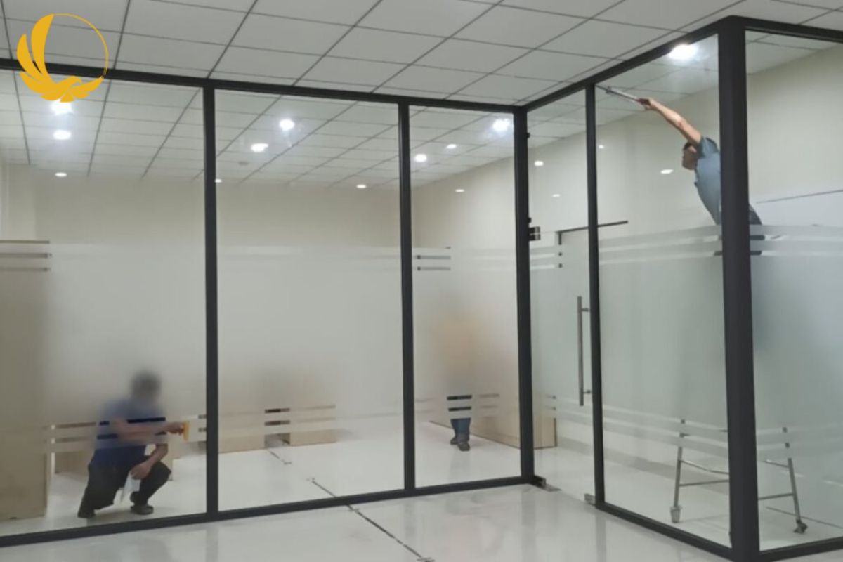 Thi công vách nhôm kính Xingfa Bình Dương tại văn phòng KCN VSIP 1& 2