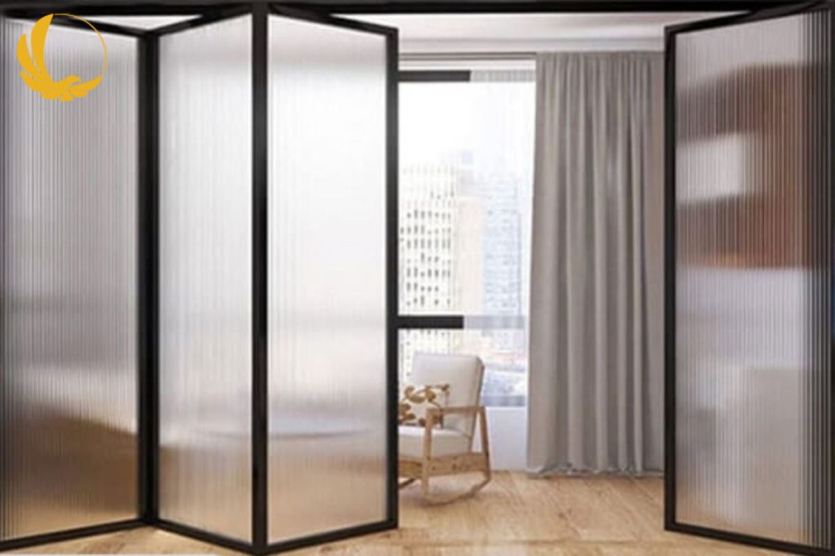 Vách kính di động được ứng dụng đa dạng vào thiết kế nội thất