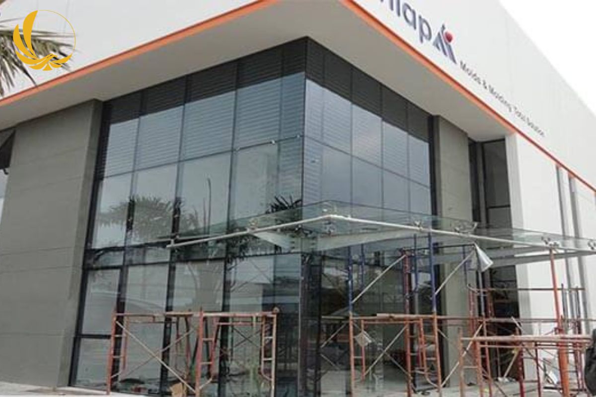 Vách nhôm Kính Xingfa Bình Dương 10 Dự án thi công vách nhôm xingfa cho chuỗi Showroom tại Thủ Dầu Một