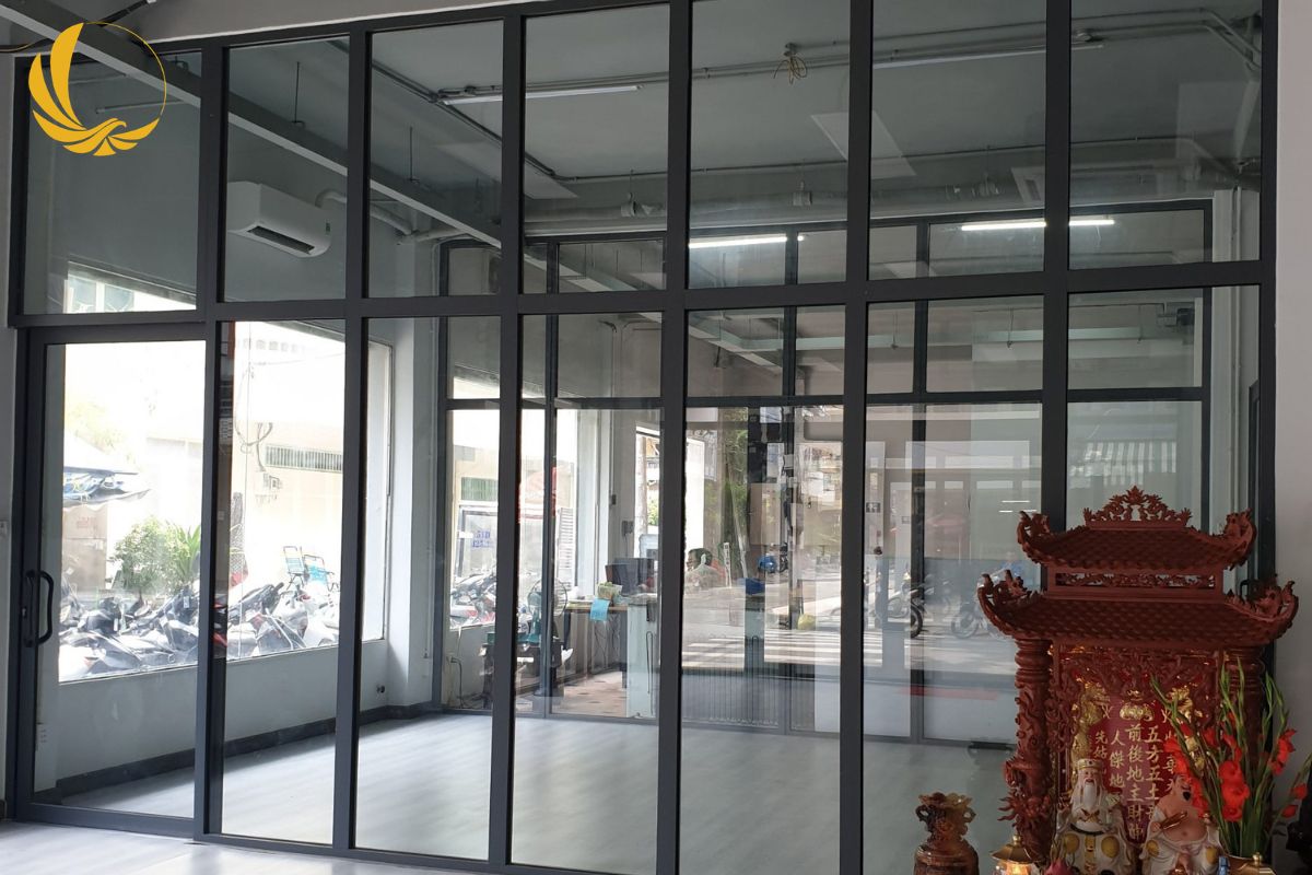 Quy trình thi công vách nhôm xingfa hệ 55 chuyên nghiệp Nam Tiến