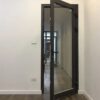 Mẫu cửa nhôm Xingfa 1 cánh màu xám ghi