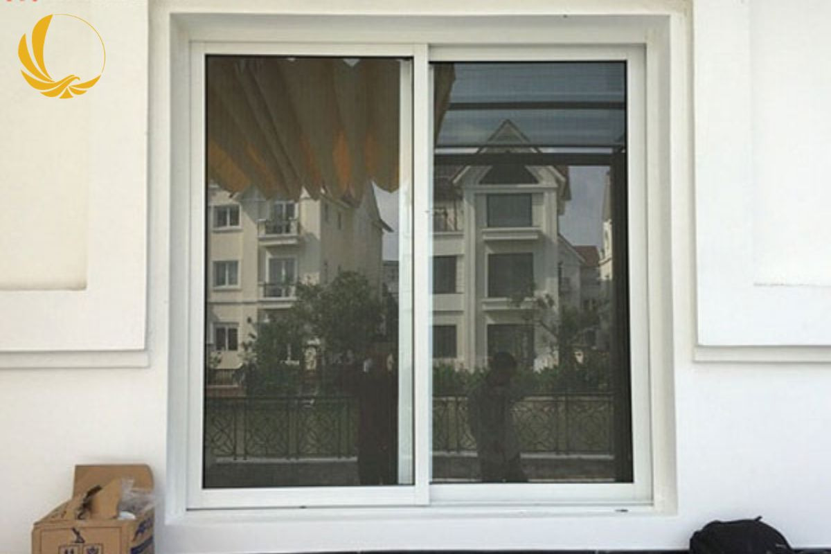 Cửa sổ mở lùa 2 cánh nhôm Xingfa