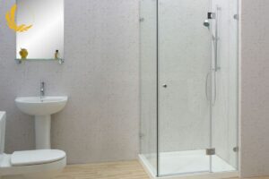 Cấu tạo vách ngăn phòng tắm bằng nhôm Nam Tiến Window