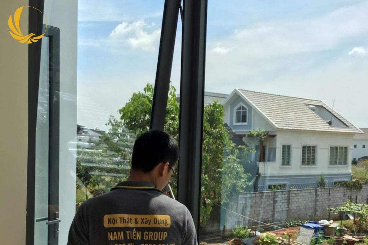 Dự án lắp đặt cửa sổ nhôm kính xingfa tại Quận 2