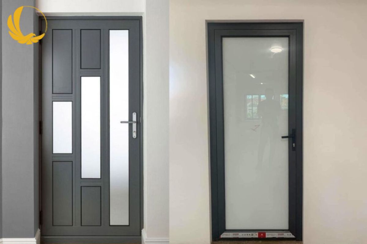 Cửa đi nhôm Xingfa phù hợp nhiều công trình và không gian sử dụng
