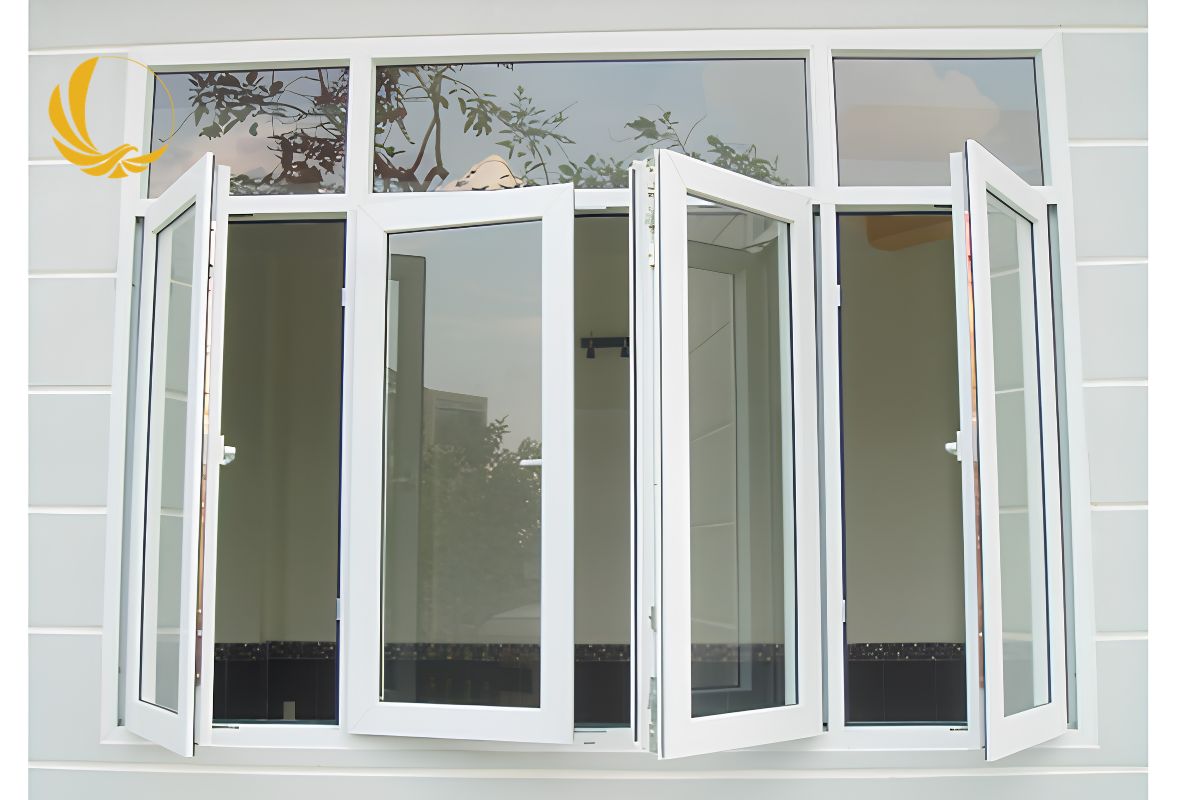Cửa sổ Xingfa 4 cánh màu trắng mang đến vẻ đẹp thanh lịch và sáng thoáng
